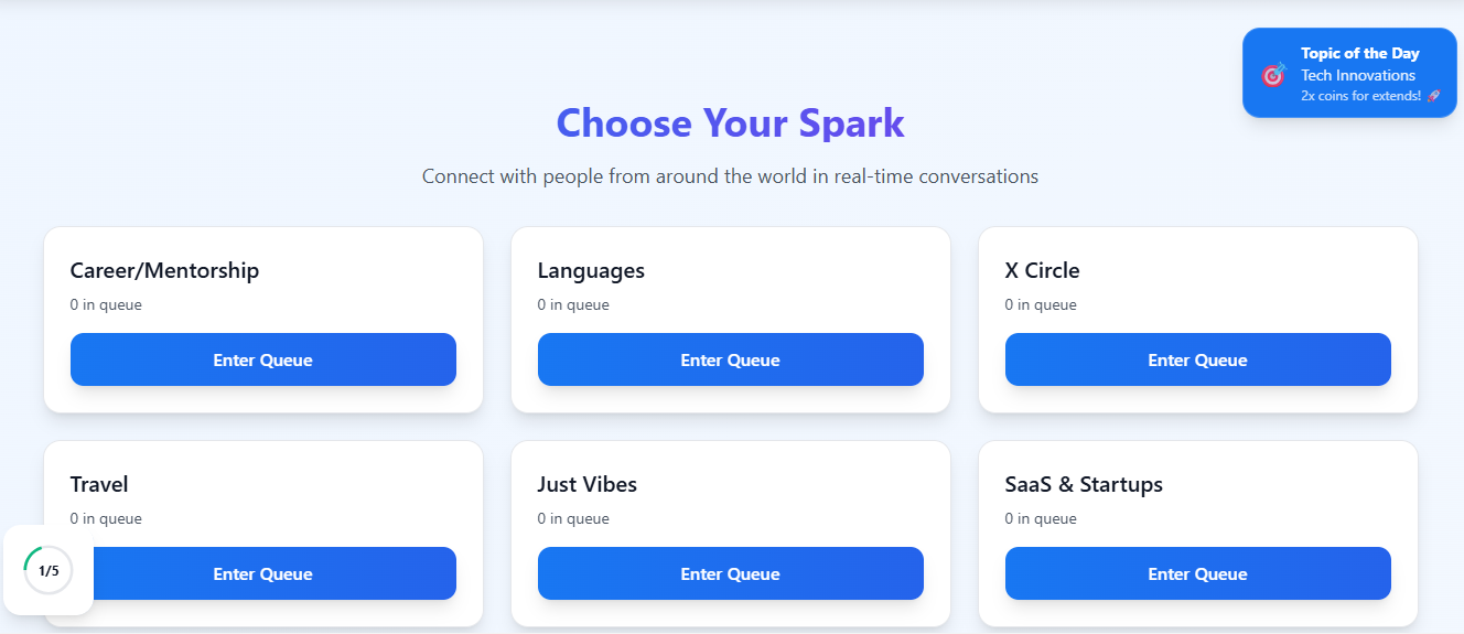 SparkFive - Connect Through Conversations